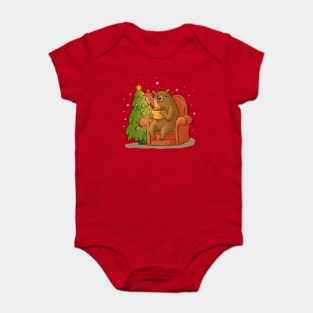 Winter Bear Baby Bodysuit